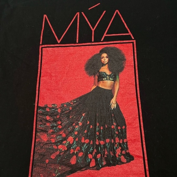 Mya Tour T-shirt Size 2XL - Picture 2 of 5
